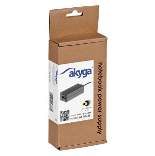 Zasilacz sieciowy Akyga AK-ND-48 do notebooka 19V/2,1A 40W 5.5x3.0 mm