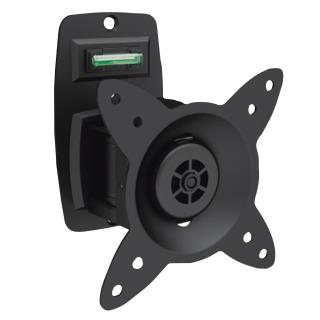 Uchwyt ścienny pojedynczy DIGITUS, 1xLCD, max. 27", obrotowy 360° PIVOT, poziomica