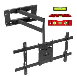 Uchwyt do telewizora Maclean MC-985, max VESA 600x400, 37-80", 45kg, długie ramię 915mm