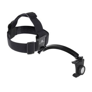 Opaska sportowa na głowę Maclean MC-447 obrotowa do telefonu, aparatu kamer GoPro i innych uniwersalna z pałąkiem