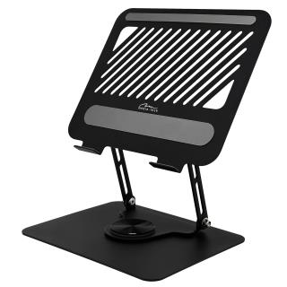 Podstawka pod laptopa Media-Tech LAPTOP STAND ROTO MT2662 10-17”, regulowana, obracana, ergonomiczna