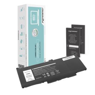 Bateria Movano do notebooka Dell Latitude 5300, 5310, 7300, 7400, MXV9V (7.4V-7.6V) (7200 mAh)