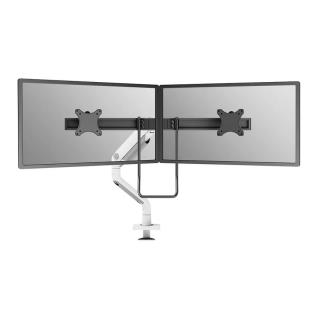 Uchwyt biurkowy na dwa monitory Neomounts DS75S-950WH2 17"-32"