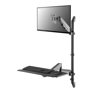 Uchwyt ścienny na monitor i klawiaturę Neomounts WL90-325BL1 17"-32" max. 9kg max. VESA 100x100