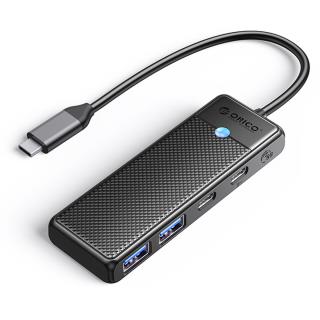 Hub USB-C Orico PAPW2AC-C3-015-BK-EP 2x USB-A, 2x USB-C, PD 100W 