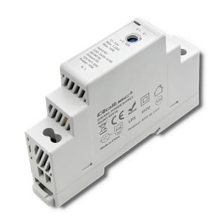 Zasilacz na szynę DIN Qoltec | 15W | 12V | 1.25A | Szary