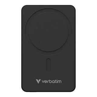 Powerbank Verbatim Charge 'n' Go Essentials Magnetic Wireless 5000mAh USB-C PD 3.0 Black