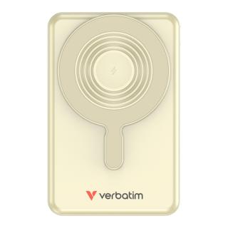 Powerbank Verbatim Charge 'n' Go 2C Display Magnetic Wireless 10000mAh 3xUSB-C PD 3.0 QC 3.0 Złoty