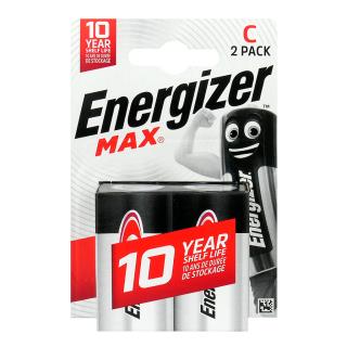 Bateria alkaliczna Energizer Max C / LR14 - 2 sztuki (blister)