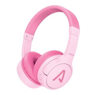 Słuchawki bezprzewodowe LAMAX BaseKid1 Pink BT 5.3 BeatBass® 35godz