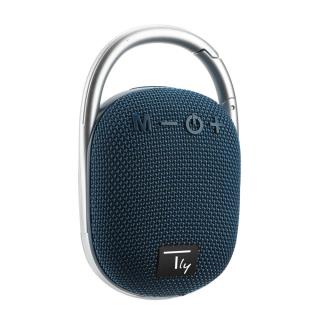 Głośnik Techly Bluetooth 5.3 5W TWS LED/MP3/USB/TF niebieski