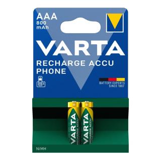 Akumulatorki VARTA Recharge Accu Phone 800mAh HR03/AAA 2 szt