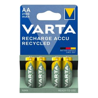Akumulatorki VARTA Recharge Accu Recycled 2100 mAh HR6/AA 4szt
