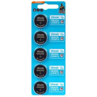 Baterie litowe CR2025 Vinnic 5 szt.