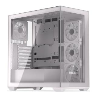 Obudowa KRUX Exo White ATX, z oknem, bez zasilacza, biała