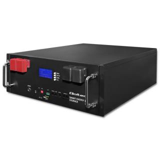 Magazyn energii Qoltec LiFePO4 do RACK | 5.12kWh | 51.2V | 100Ah | BMS | LCD