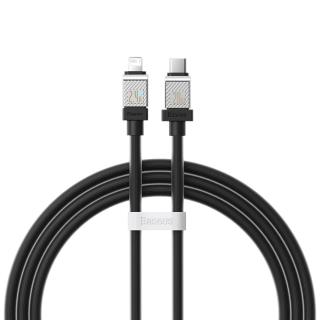 Kabel przewód USB-C - Lightning 2m Baseus CoolPlay CAKW000101 z obsługą szybkiego ładowania 20W PD