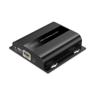 Przedłużacz/Extender DIGITUS HDMI 120/200m po kat.6 UTP/IP 4K/60Hz, dodatkowy odbiornik do DS-55351
