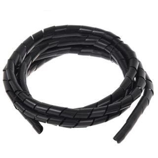 Osłona maskująca na kable Maclean MCTV-687 B (20.4*22mm) 3m czarna spirala