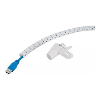 Organizer kabli i przewodów Neomounts ADS06-140WH Biały