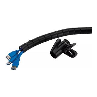 Organizer kabli i przewodów Neomounts ADS06-142BL Czarny