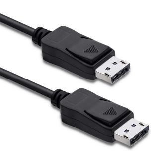 Kabel DisplayPort v1.4 Qoltec męski / DisplayPort v1.4 męski | 2m