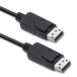 Kabel DisplayPort v1.2 Qoltec męski | DisplayPort v1.2 męski | 5K | 1.5m