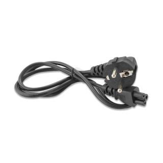 Kabel zasilający Qoltec IEC C5/SCHUKO | koniczynka | 3x0.75mm2 | 1.2m