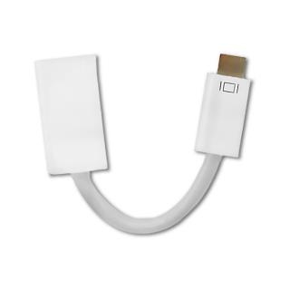 Przejściówka Qoltec Mini DVI męska / HDMI żeńska