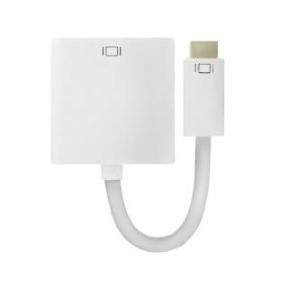 Przejściówka Qoltec Mini DVI M/ DVI (24+5)F do Apple