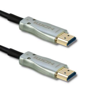 Kabel Qoltec HDMI v.2.0 | High speed | 4K | 60Hz | AOC | GOLD | 20m