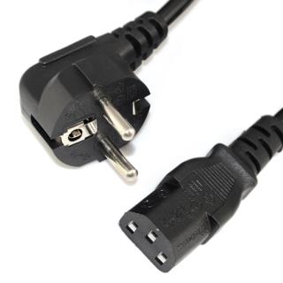 Kabel zasilający Savio CL-98 1,8m Schuko męski - IEC C13