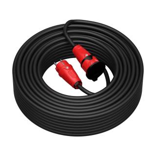 Przedłużacz KERG 40m 3×2,5mm2 H05RR-F 250V czarny