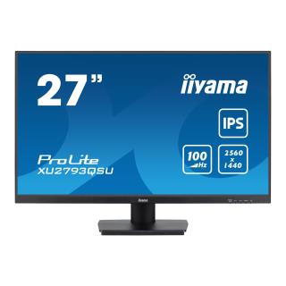 Monitor iiyama 27" ProLite XU2793QSU-B7 IPS QHD 100Hz HDMI DP HUB głośniki