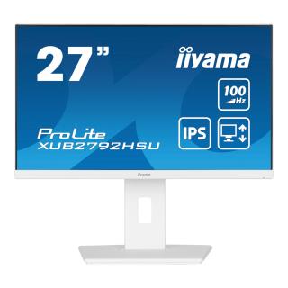 Monitor iiyama 27" ProLite XUB2792HSU-W6 IPS FHD 100Hz HDMI DP HUB głośniki