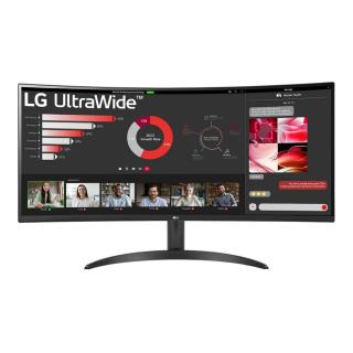 Monitor LG 34" UltraWide 34WR50QK-B Curved VA WQHD 100Hz 2xHDMI DP