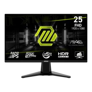 Monitor MSI 24,5" MAG 255F E20 Rapid IPS FHD 200Hz 2xHDMI DP