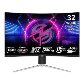 Monitor MSI 31,5" MPG 325CQRXF RAPID VA WQHD 280Hz HDMI DP HUB
