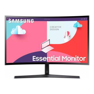 Monitor Samsung 24" Essential S366C (LS24C366EAUXEN) VA FHD 75Hz HDMI VGA