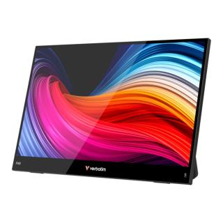 Monitor przenośny dotykowy Verbatim 14" Portable Touch LIGHT IPS FHD 60Hz Mini HDMI 2xUSB-C głośniki