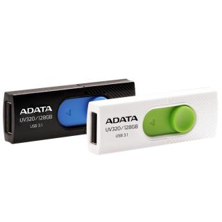 Pendrive ADATA UV320 64GB USB 2.0 white-green