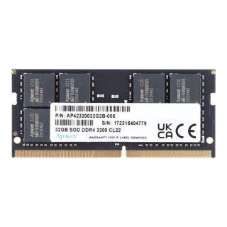 Pamięć SODIMM DDR4 Apacer 16GB (1x16GB) 3200MHz CL22 1,2V