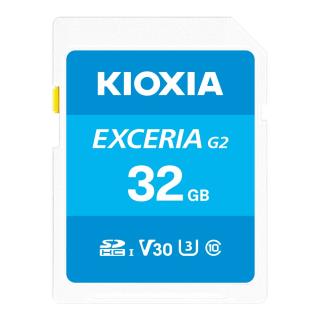 Karta pamięci SDHC KIOXIA EXCERIA G2 32GB UHS-I U3 V30
