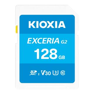 Karta pamięci SDXC KIOXIA EXCERIA G2 128GB UHS-I U3 V30