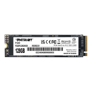 Dysk SSD Patriot P320 128GB M.2 2280 PCIe Gen3 x4 NVMe (1600/1000 MB/s)