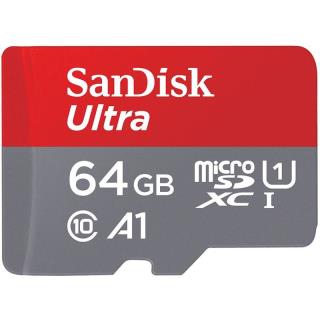 Karta pamięci MicroSDHC SanDisk ULTRA ANDROID 64GB 120MB/s UHS-I Class 10 + adapter