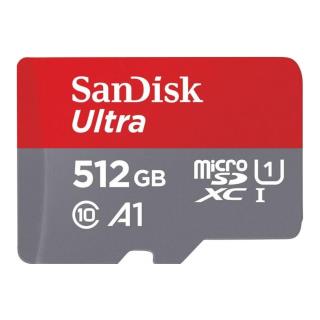 Karta pamięci microSDXC SanDisk Ultra 512GB 150MB/s UHS-I A1 U1 C10 + adapter