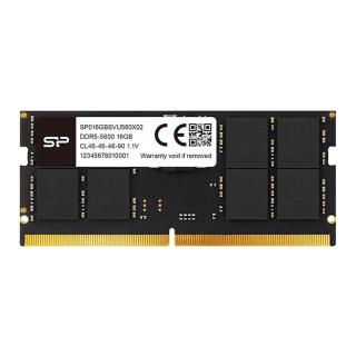 Pamięć SODIMM DDR5 Silicon Power 16GB (1x16GB) 5600MHz CL46 1,1V Black