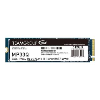 Dysk SSD Team Group MP33Q 512GB M.2 PCIe NVMe Gen3 x4 2280 (2750/1350) QLC