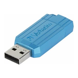 Pendrive Verbatim PinStripe USB Drive 16GB USB 2.0 Karaibski Niebieski